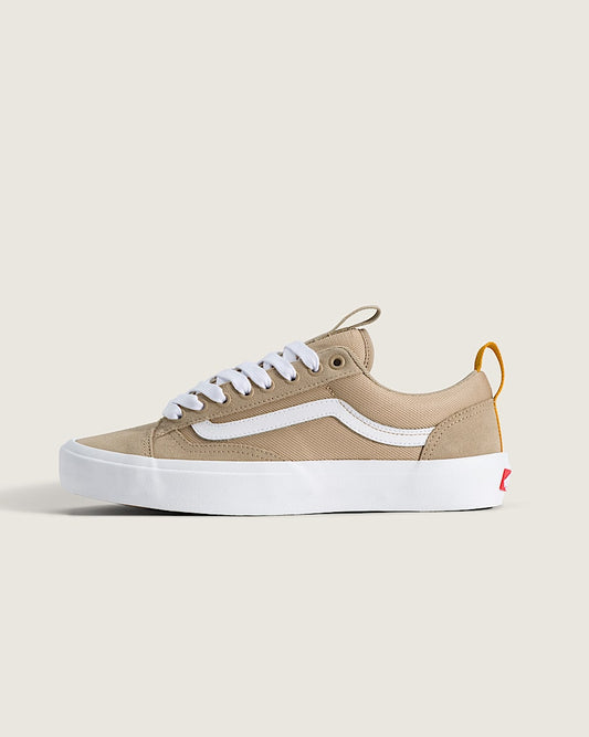Vans Old Skool Khaki White slip on shoes mens vans womens vans shoes slip on