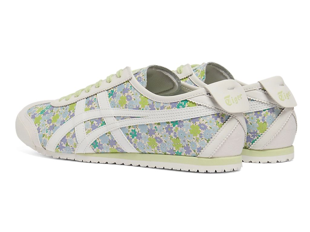 Onitsuka Tiger Mexico 66 Unisex Sneakers ¨C White / Floral Print running shoes women asics mens shoes
