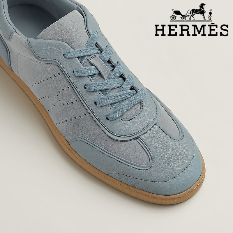 Herm¨¨s Boomerang Light Blue Sneaker