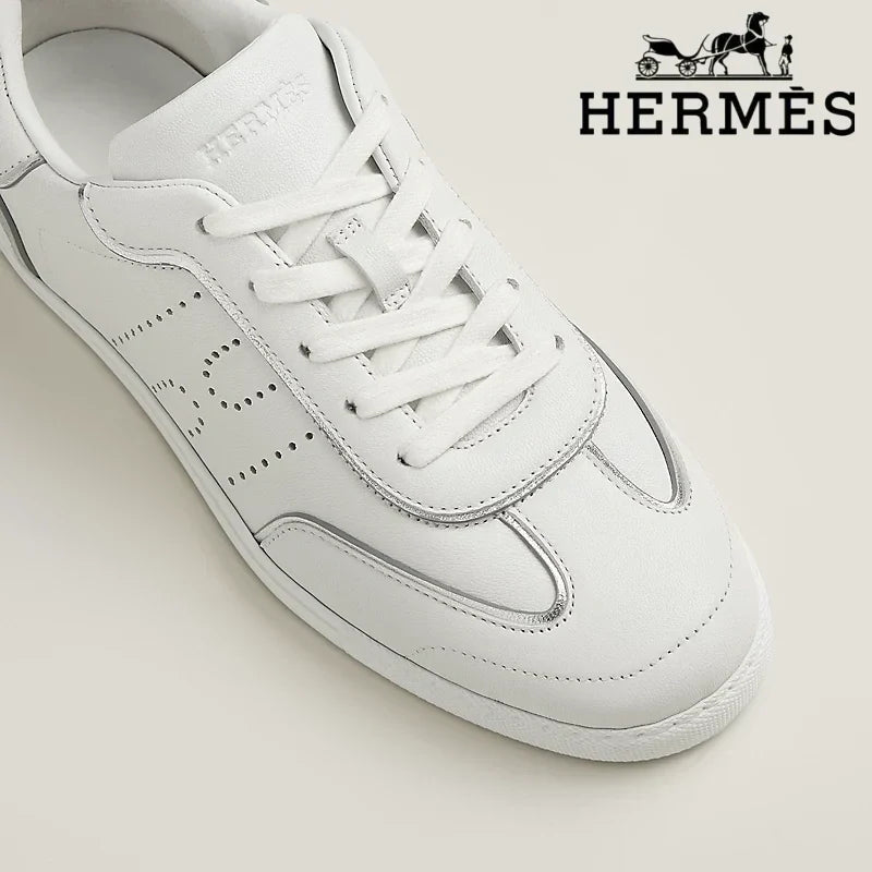 Herm¨¨s Boomerang White Sneaker