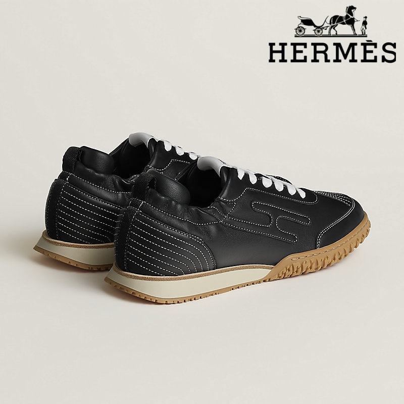 Herm¨¨s womens shoes men sneaker Trail Black Sneaker