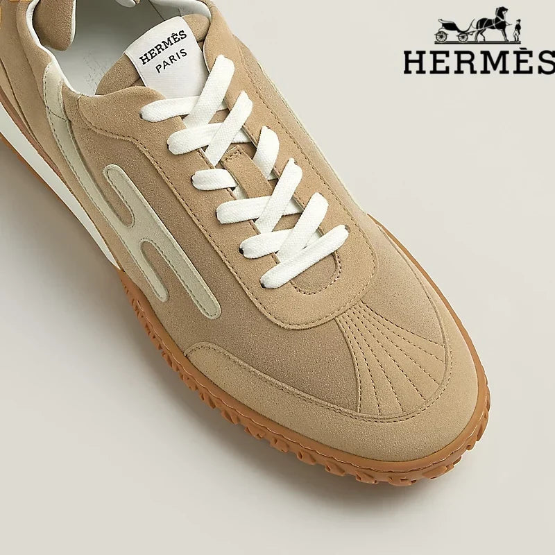 Herm¨¨s Beige Bouncing Sneakers