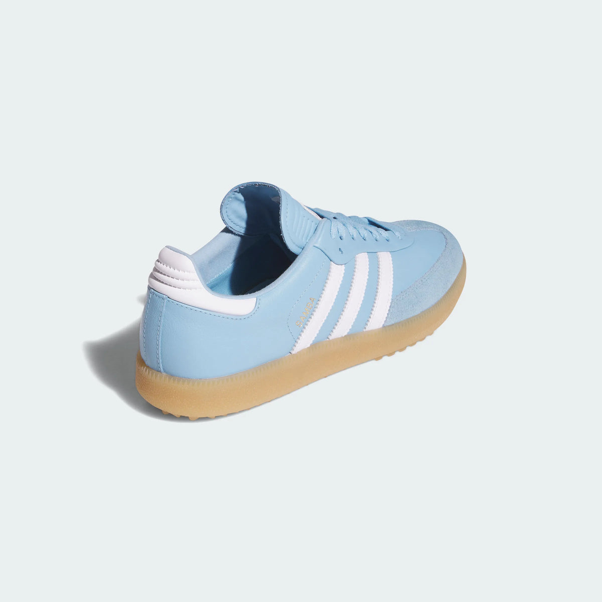 Adidas Originals ¨C Baby Blue / White Leather & Suede Casual Sneakers