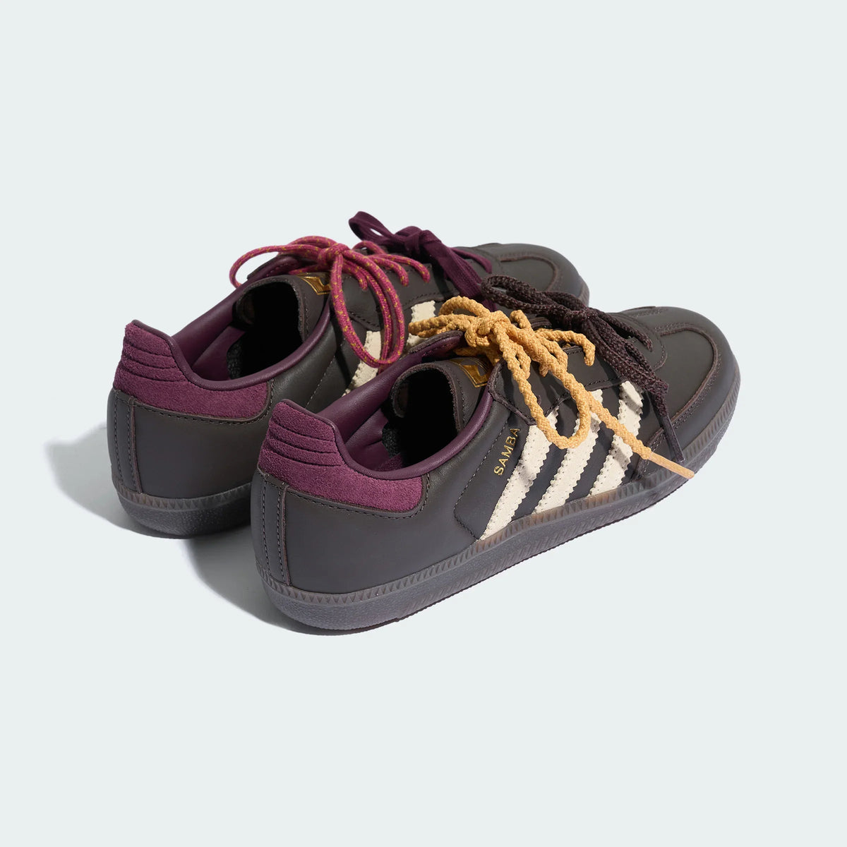 Adidas Originals ¨C Dark Brown / Cream Leather Casual Sneakers