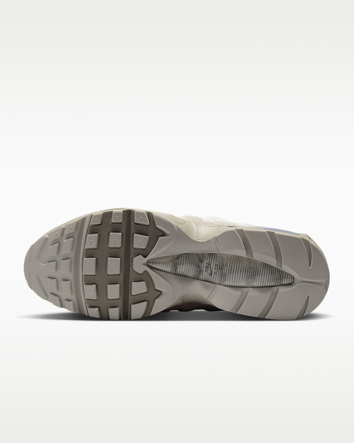 Nike Air Max 95 ¨C Beige Mesh Canvas Athletic Sneakers