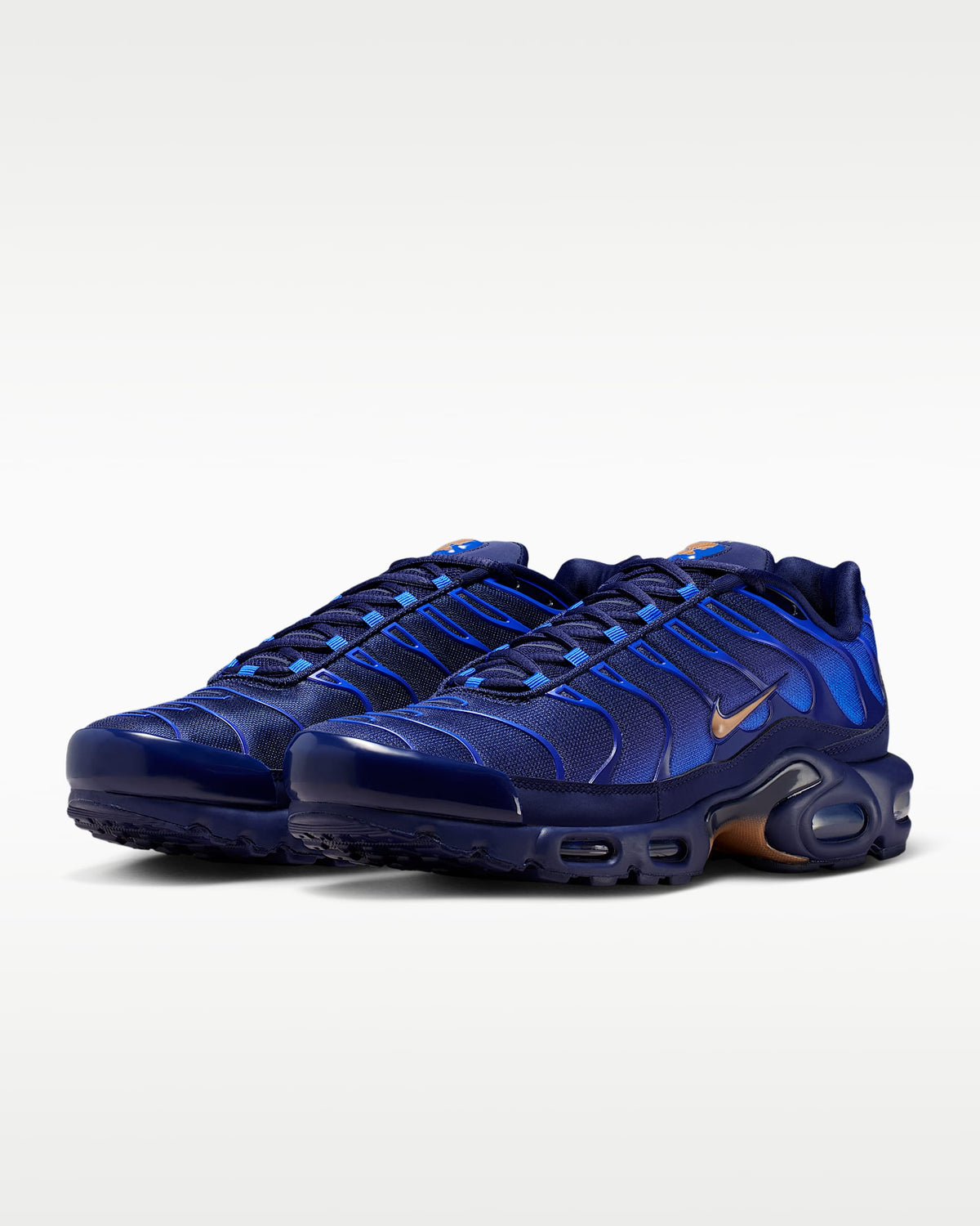 Nike Air Max Plus ¨C Midnight Navy/Metallic Gold Sneaker