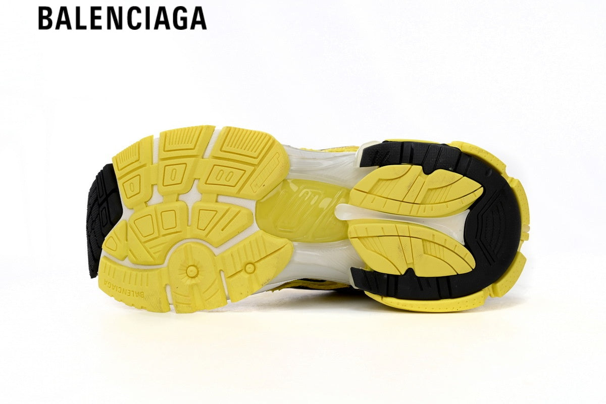 Balenciaga Runner Sneaker ¡ª Yellow Mesh & Black Synthetic Overlays
