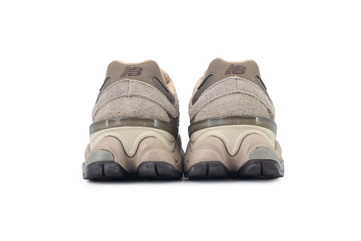 New Balance 9060 Women's & Men's Taupe Beige Cream Chunky Retro Sneakers