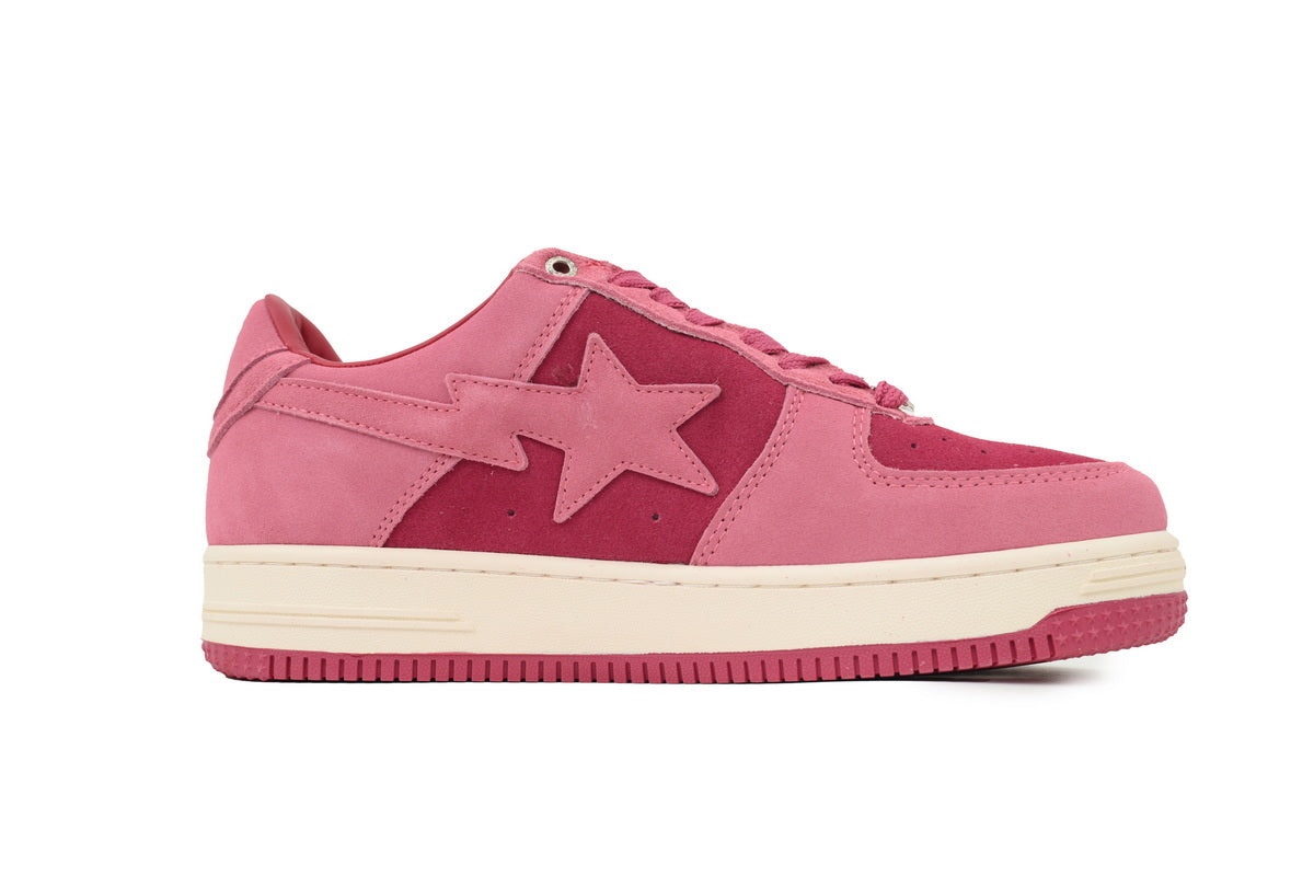 A BATHING APE BAPE STA Pink, Rose & Cream Sneakers | Women's & Men's Skate-Inspired Shoes