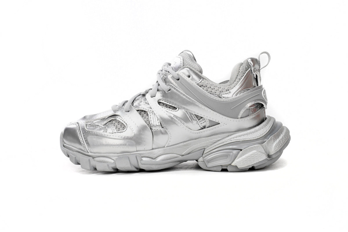 Balenciaga men's shoes Track Sneaker   balenciaga runners Silvery-white