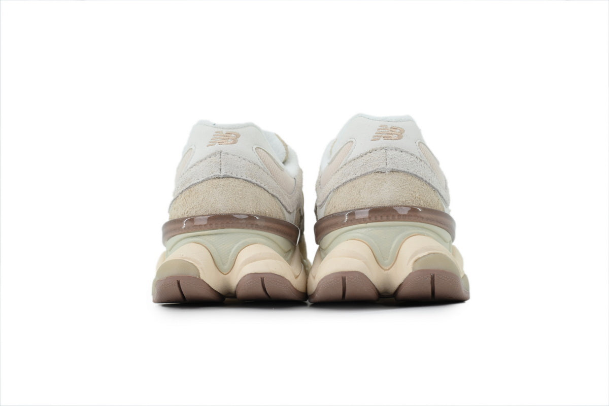 New Balance 9060 Women's & Men's Ivory & Beige Chunky Retro Sneakers
