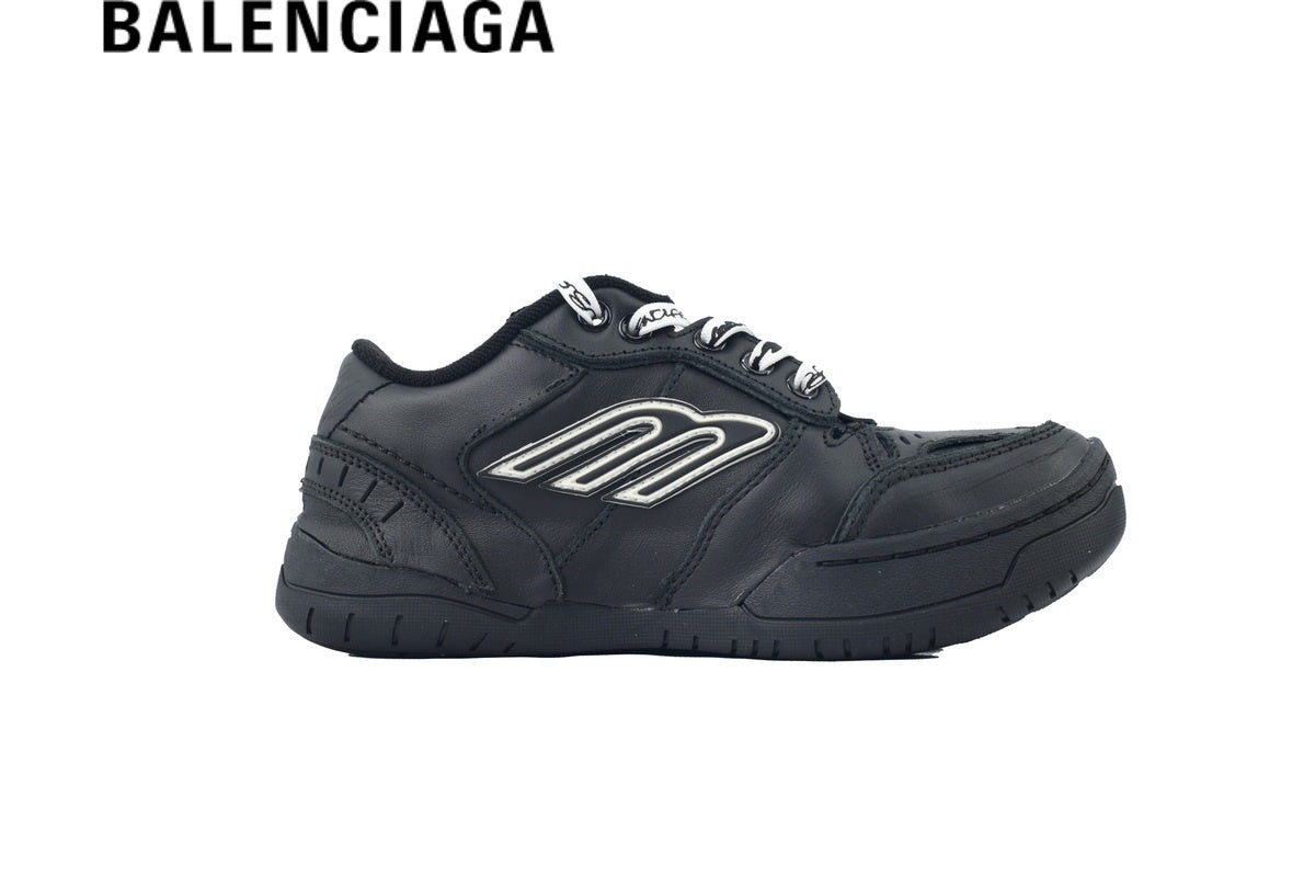 Balenciaga Skate men's shoes  women sneakers in Black and White